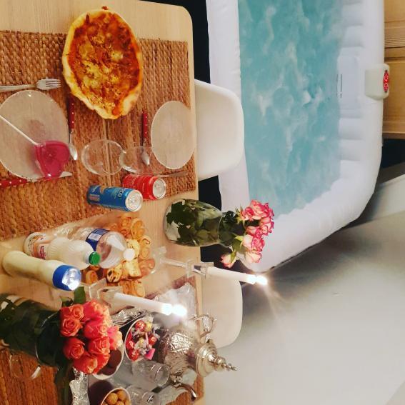 Spa livré à domicile avec repas